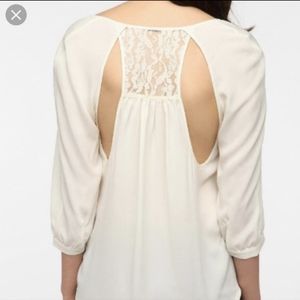 Sparkle & Fade backless blouse